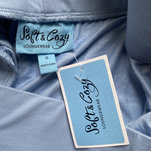 NWT Soft & Cozy Loungewear stretchy gaucho pants - Picture 3 of 5